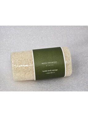 Hotel The Mitsui Kyoto Loofah Body Sponge Natural Exfoliating Bath Accessory